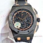 JF Superclone Audemars Piguet Royal Oak Offshore 7750 Black Ceramic Watch